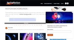Desktop Screenshot of ignitemotion.com